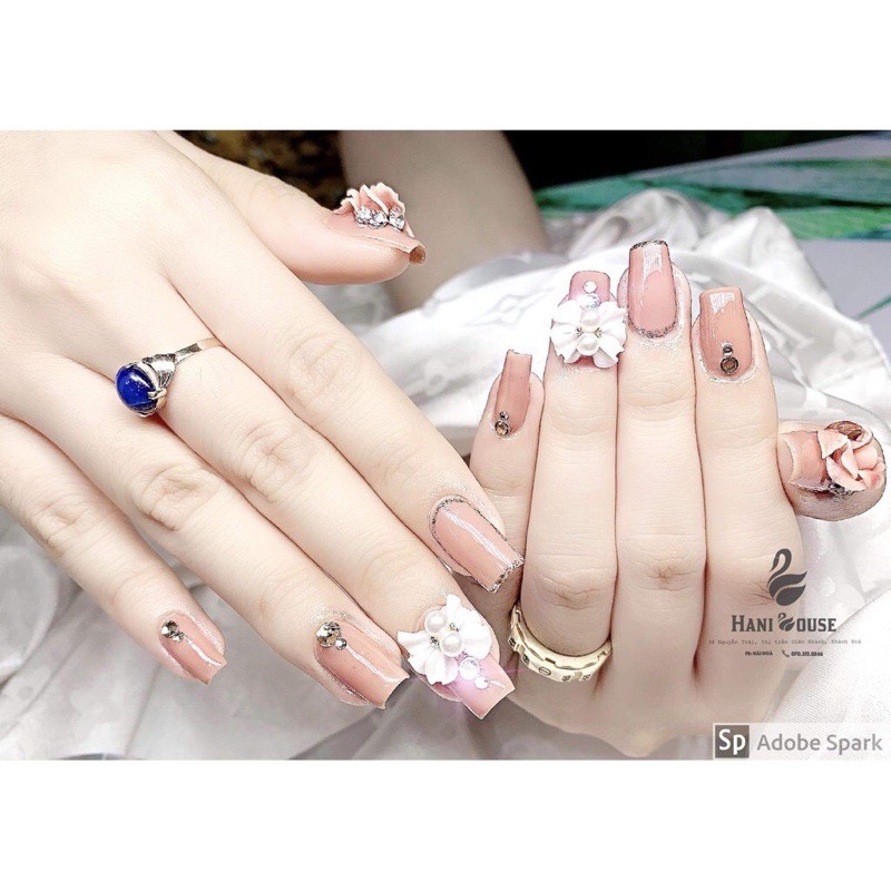 Nơ nhún 8k/1c hoa bột giá sỉ