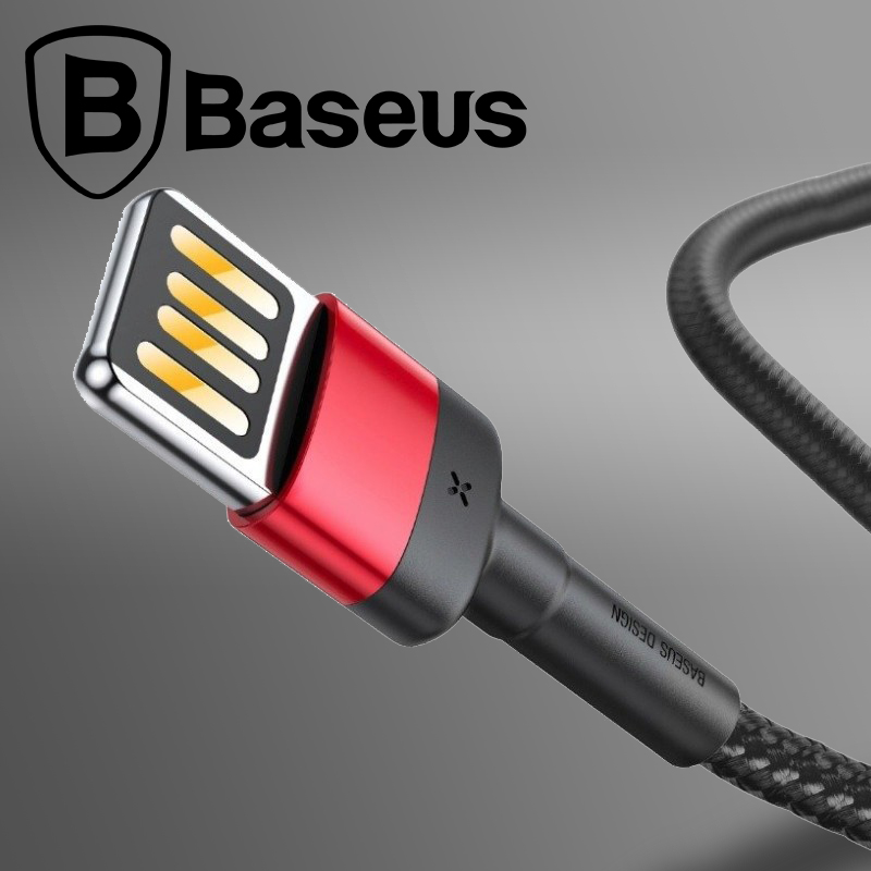 Cáp sạc  truyền dữ liệu tốc độ cao Baseus Cafule Lightning Special Edition cho iPhone/ iPad ( 1.5A USB Double Side Fast Charge Cable) cao cấp