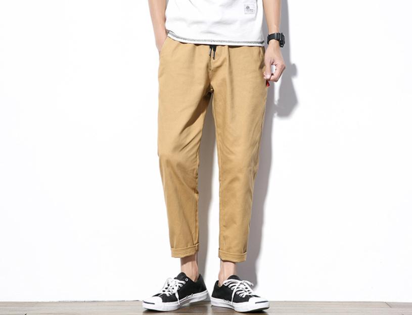 QUẦN BAGGY KAKI NAM ỐNG CÔN THỜI TRANG TEEN-SIÊU HOT (Kèm video hình thật)