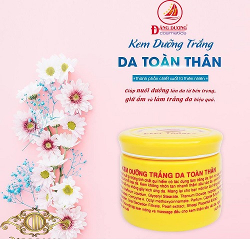 Kem dưỡng trắng da toàn thân EVER TODAY - 80g