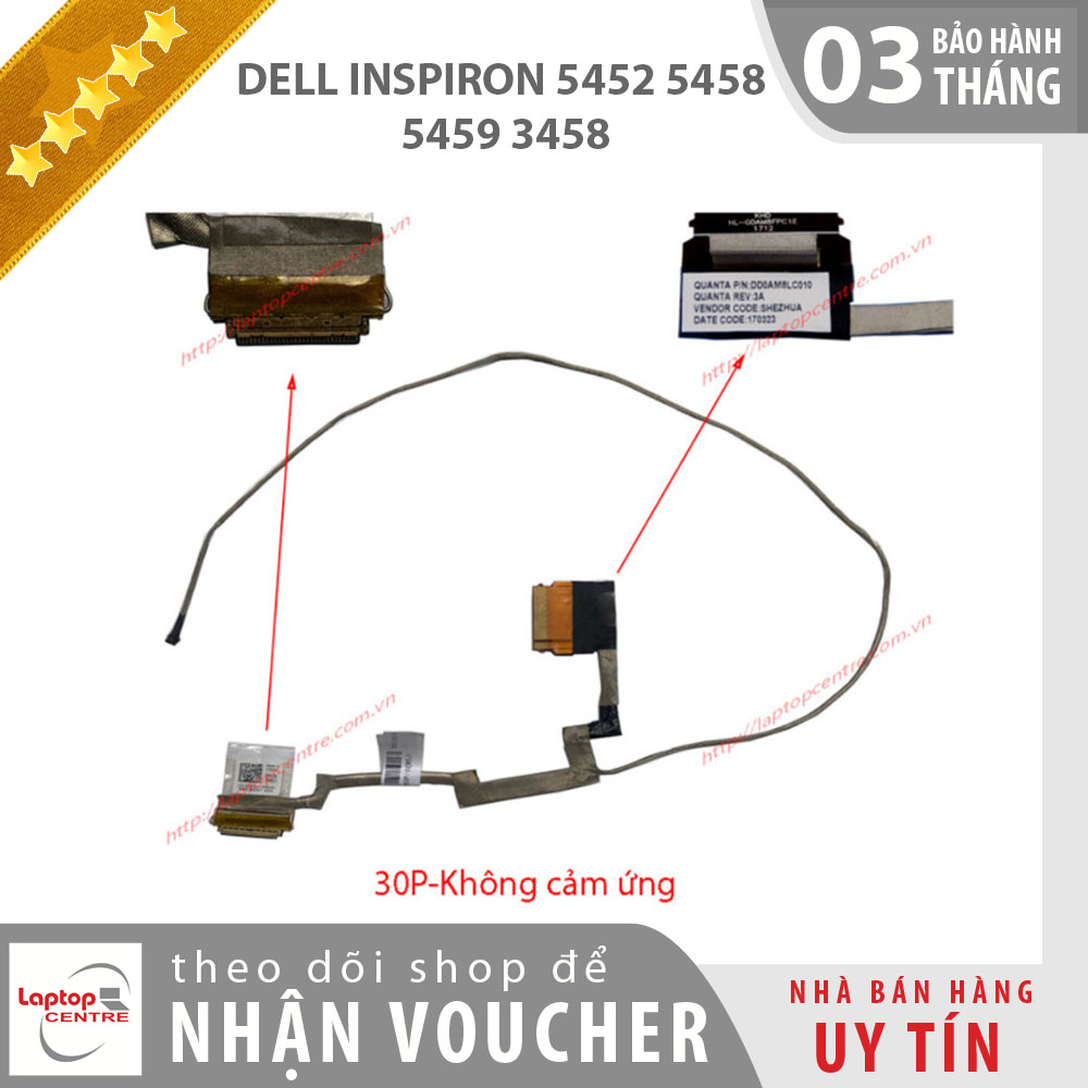 Cáp màn hình laptop dell vostro 5459 inspiron 5452 5458 5459 3458