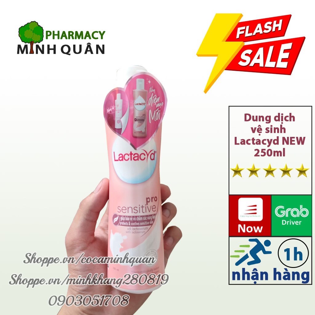 DUNG DỊCH VỆ SINH LACTACYD FH - 250ml
