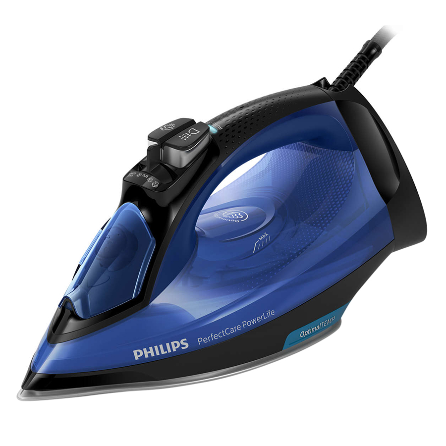 Bàn Ủi Hơi Nước Nằm Philips GC3920/20 2200- 2600W-Công Nghệ Optimaltemp, Không Cần Điều Chỉnh Nhiệt Độ - Hàng Phân Phối Chính Hãng - Bảo Hành 24 Tháng