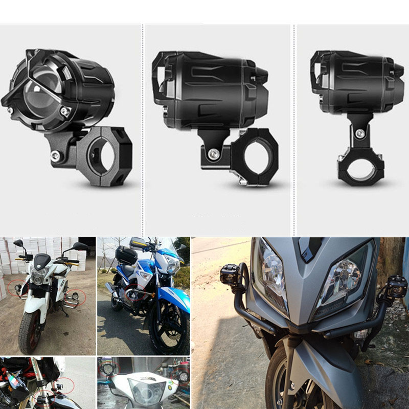 Pat nhôm CNC cao cấp xoay 360 độ cho đèn trợ sáng xe mô tô