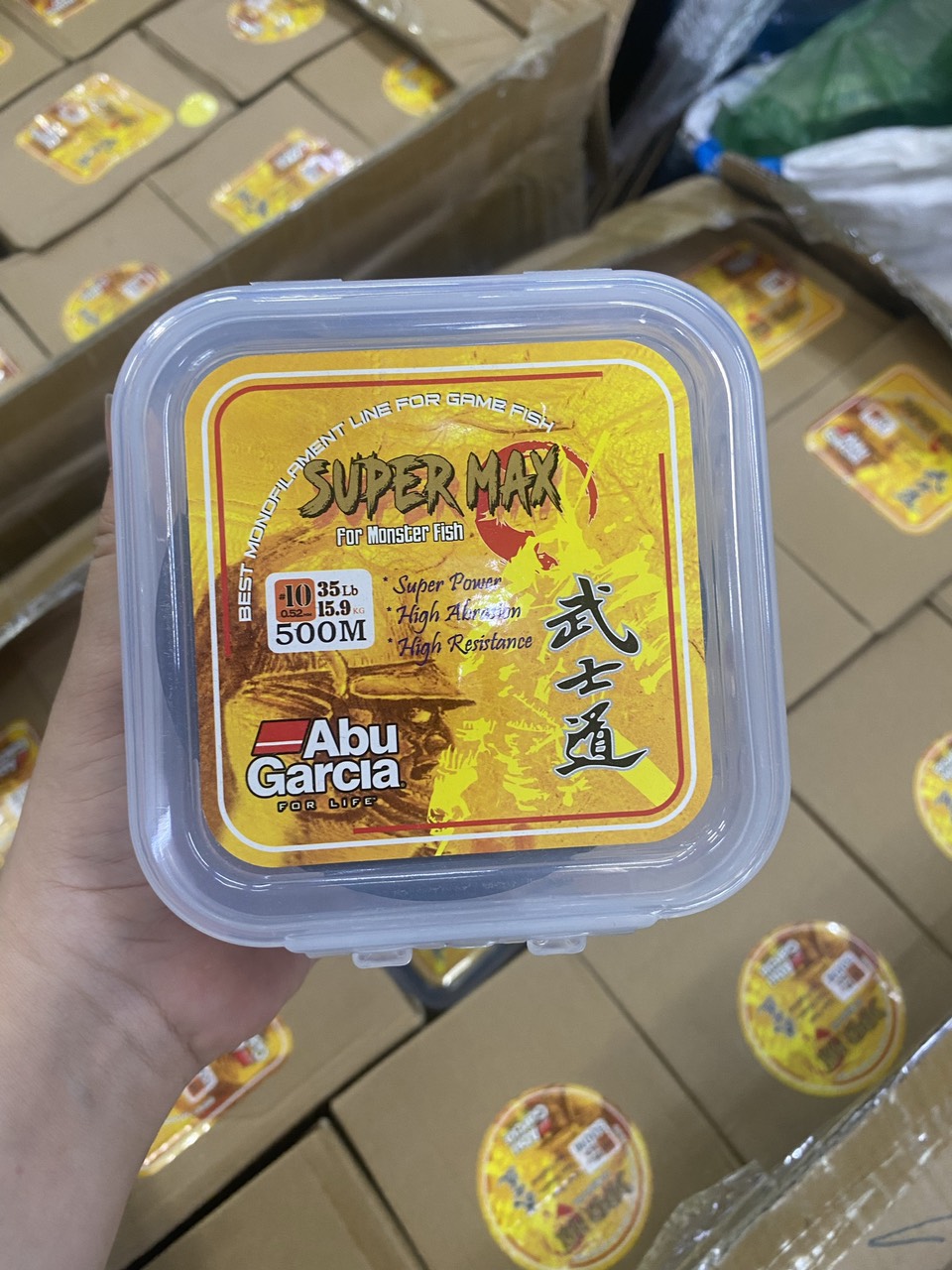 Dây Cước Siêu Bền abu 500m Full Size