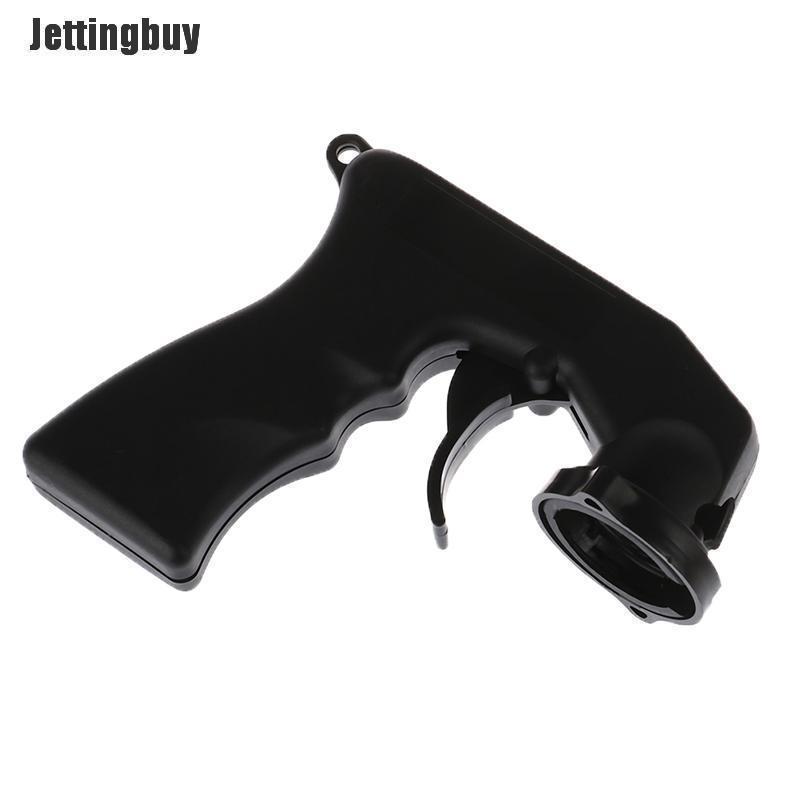 Jettingbuy Simple Spray Paint Care Car Aerosol Spray Can Handle with Full Grip Trigger Black