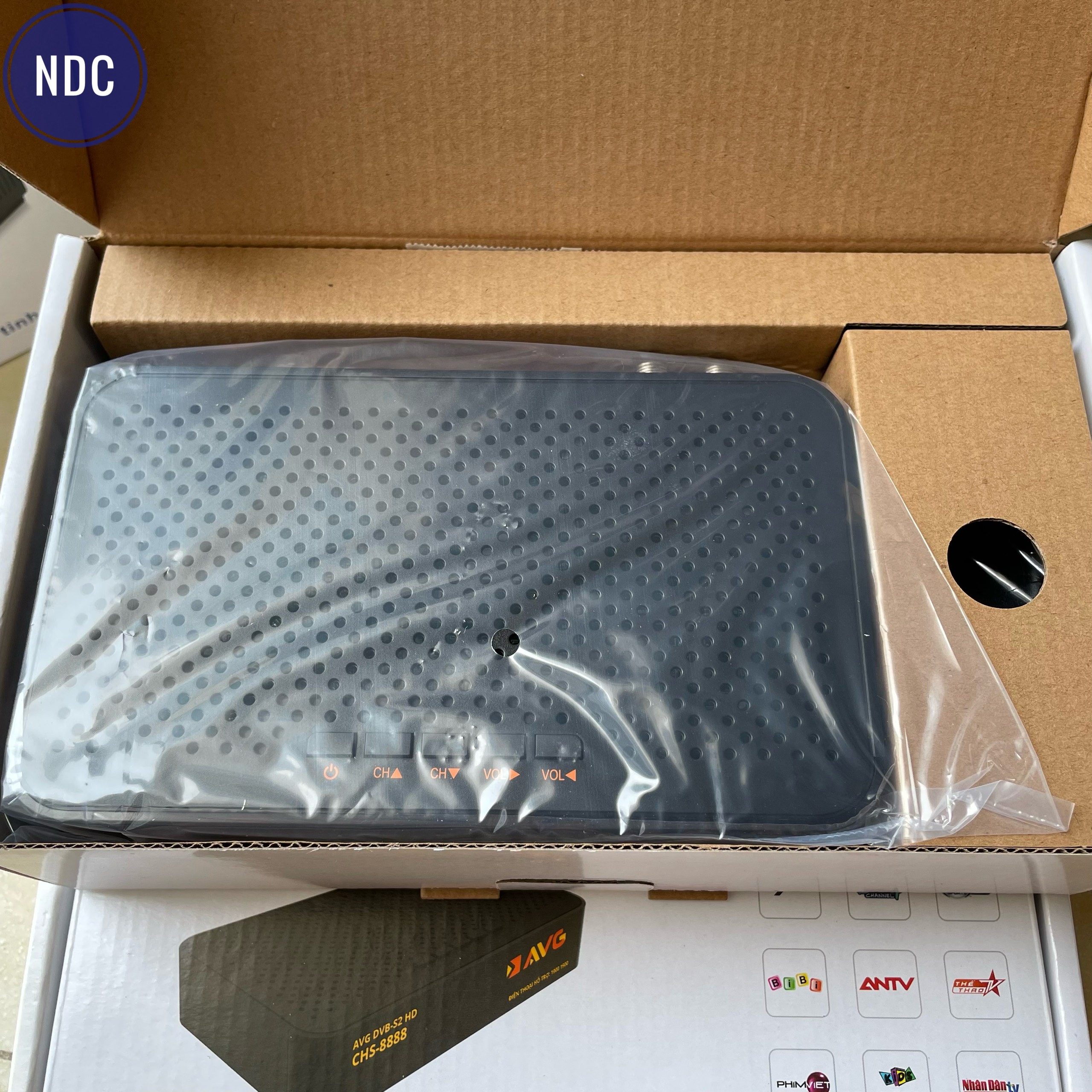 Bộ Đầu MobiTV AVG DVB-S2 HD (Có 8T, 12T TB) Dùng Chảo