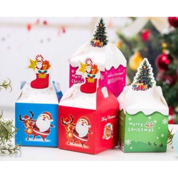 Hộp Đựng Quà Noel Giáng Sinh đẹp