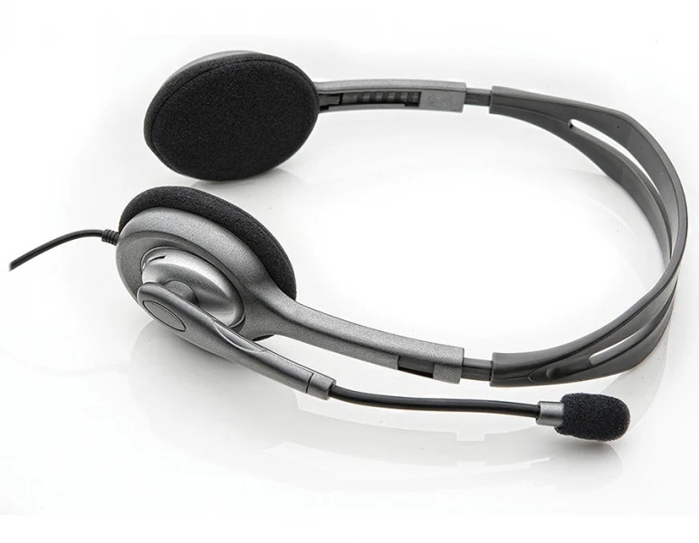 Tai nghe On-ear Logitech H111 (Bạc) chính hãng