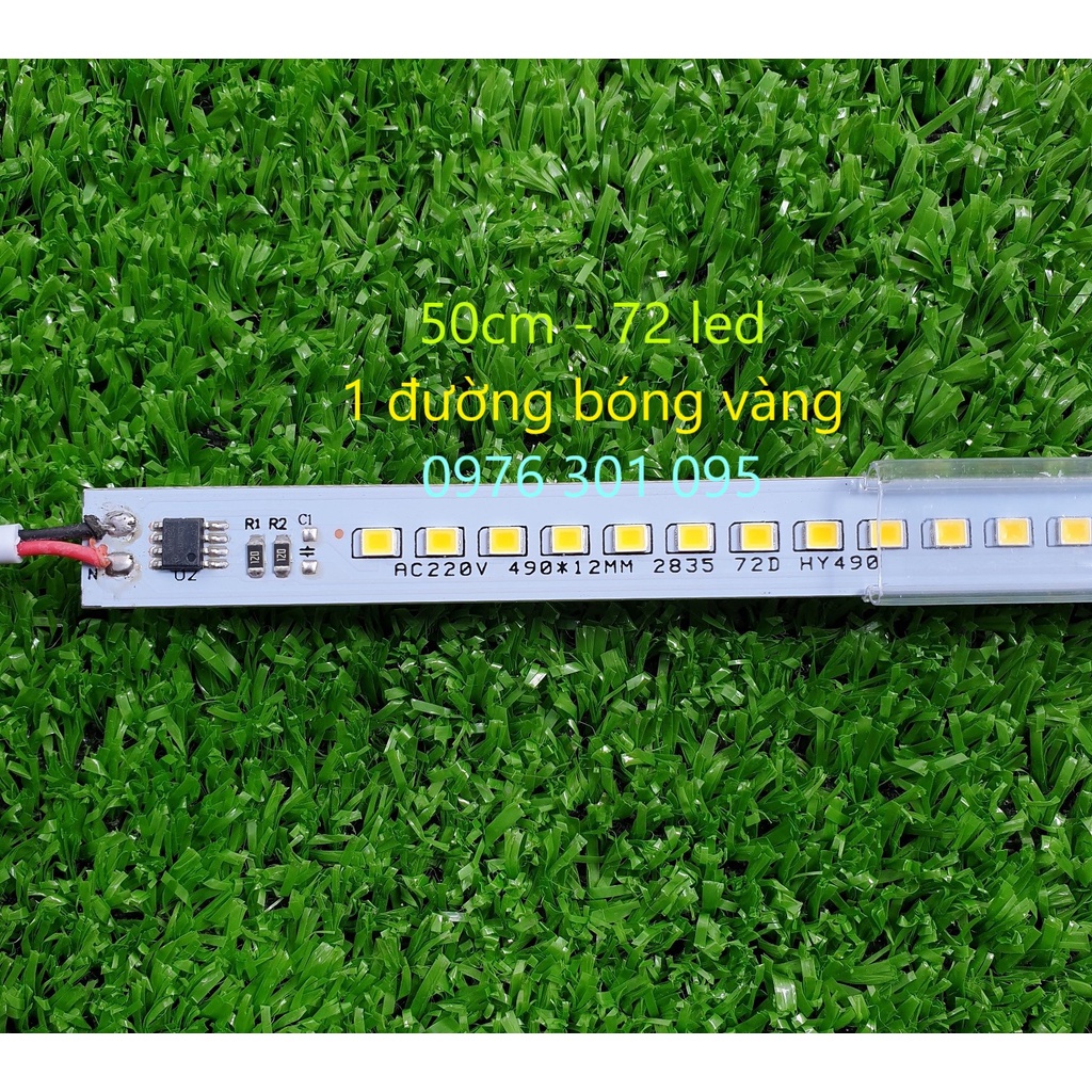 Đèn Led thanh điện trực tiếp 220V - 30cm (6 Màu)