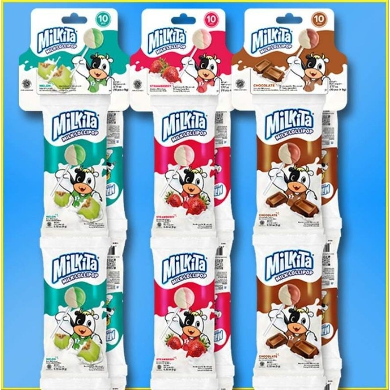 Kẹo Sữa 30 Que Milkita Vị Hỗn Hợp (Gói 270g)