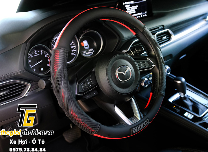 Bọc vô lăng Sparco chính hãng SPS100RD