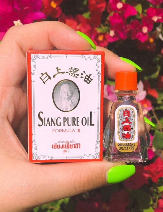 [HCM ]Dầu gió trắng ông già Siang Pure Oil Formula 2 II Thái Lan Đủ Size (3-7-25ml) - Hàng nội địa Thái Lan