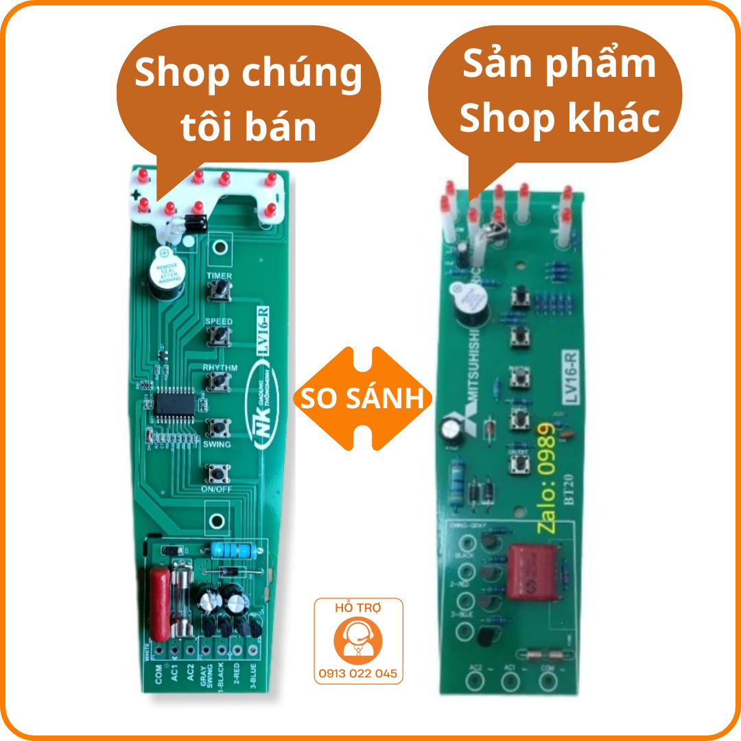 Mạch quạt cây Mitsubishi LV16 (Không bao gồm điều khiển)