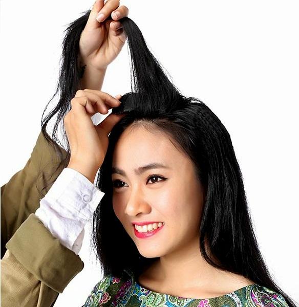 [HCM]Combo 04 dụng cụ làm phồng tóc và phồng mái cao cấp (loại dày)