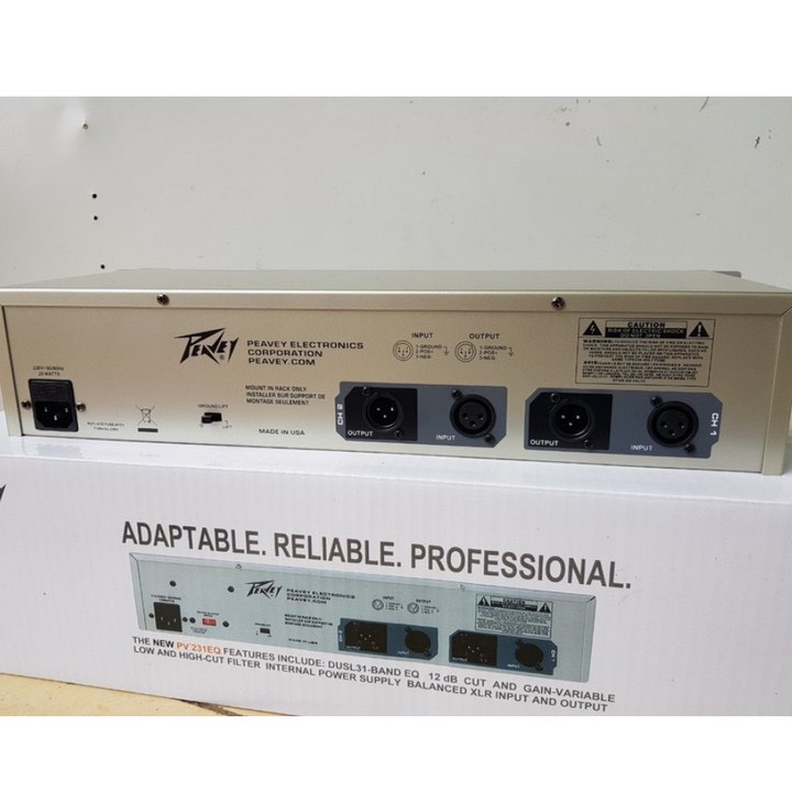 LỌC XÌ CAO CẤP EQUALIZER PEAVEY 231EQ