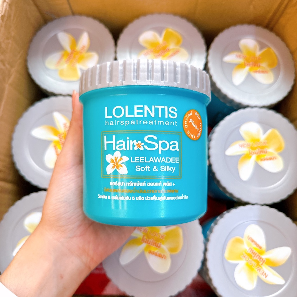 Dầu hấp, kem ủ tóc lolentis hair spa thái lan chính hãng 500ml -hủ kem ủ tóc lolentis hair spa thái lan 500ml
