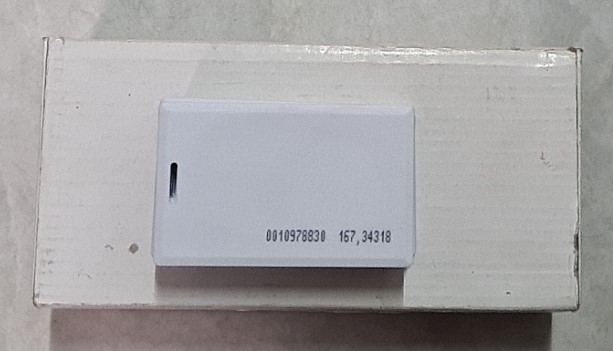 Bộ 10 thẻ chấm công bằng từ 1.8mm( cảm ứng)