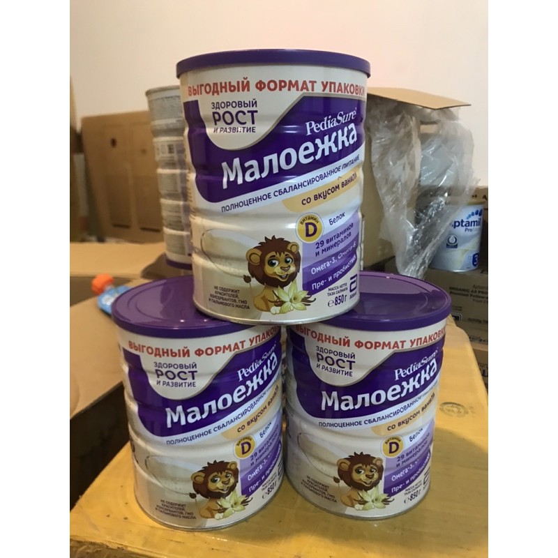 Sữa bột Pediasure Nga 850g - Vani