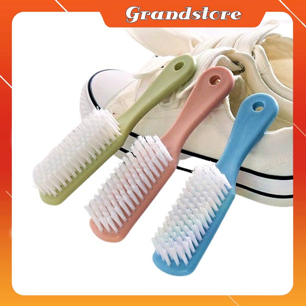 Bàn chải mini nhỏ đa năng chà giày dép cọ rửa bếp, bồn, chà gót chân giặt quần áo, vệ sinh toilet, xe, tường, khe kẽ ron