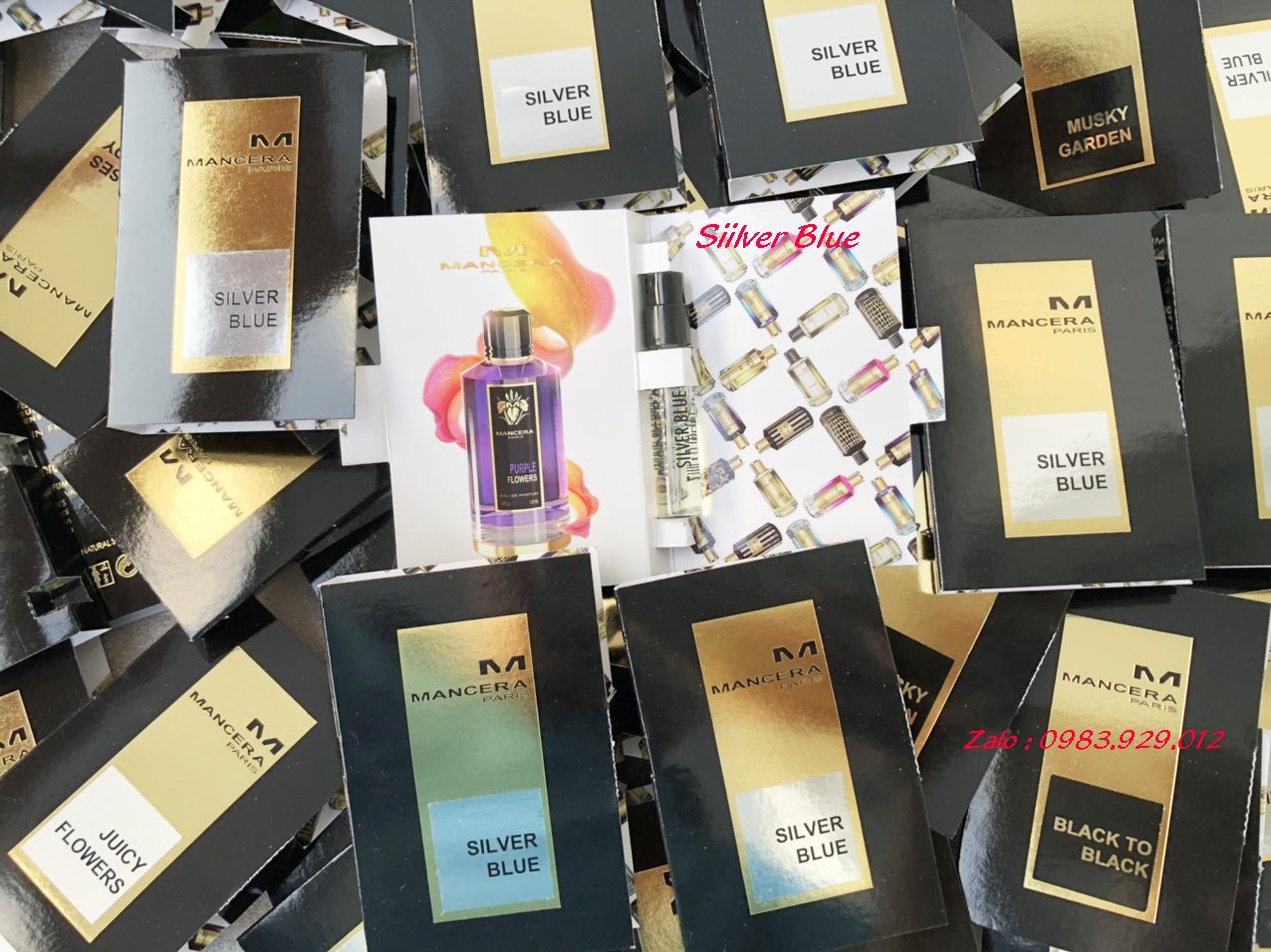 Mẫu thử Vial nước hoa Mancera Paris các mùi