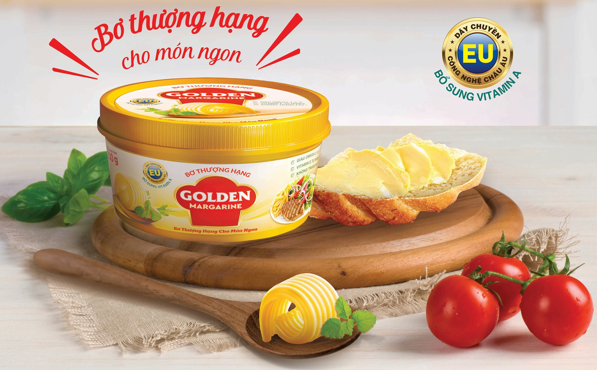 Bơ Thượng Hạng Golden Margarine 80gr