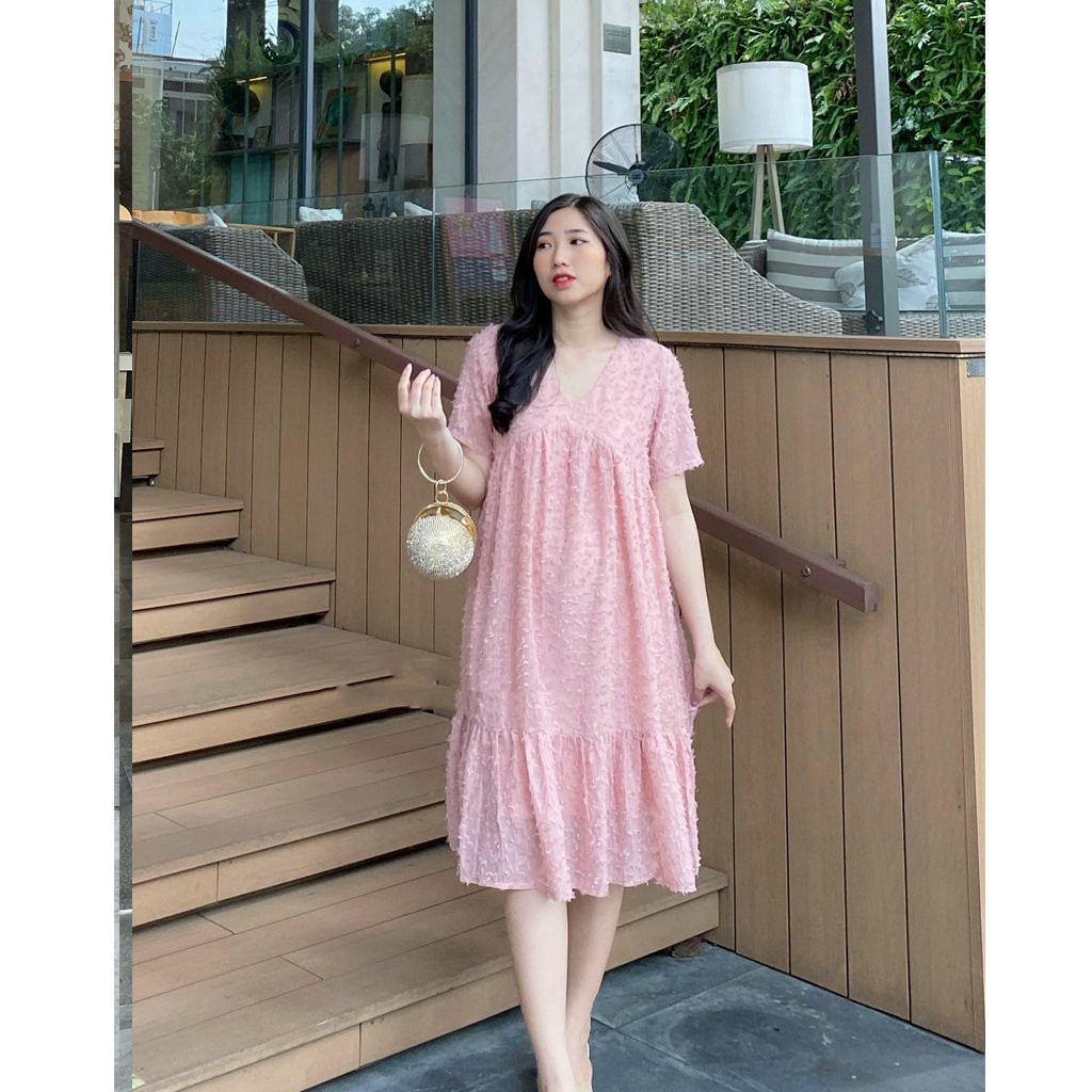 [Hàng cao cấp]Đầm bầu công sở,Kiểu Dáng Năng Động Trẻ Trung Cho Bạn Thoải Mái Vận Động