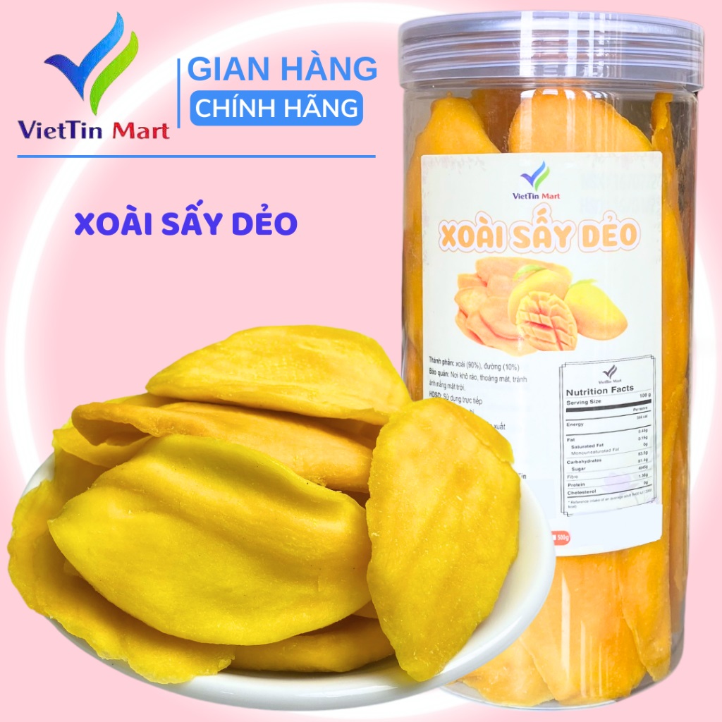 1kg Xoài sấy dẻo thơm ngon