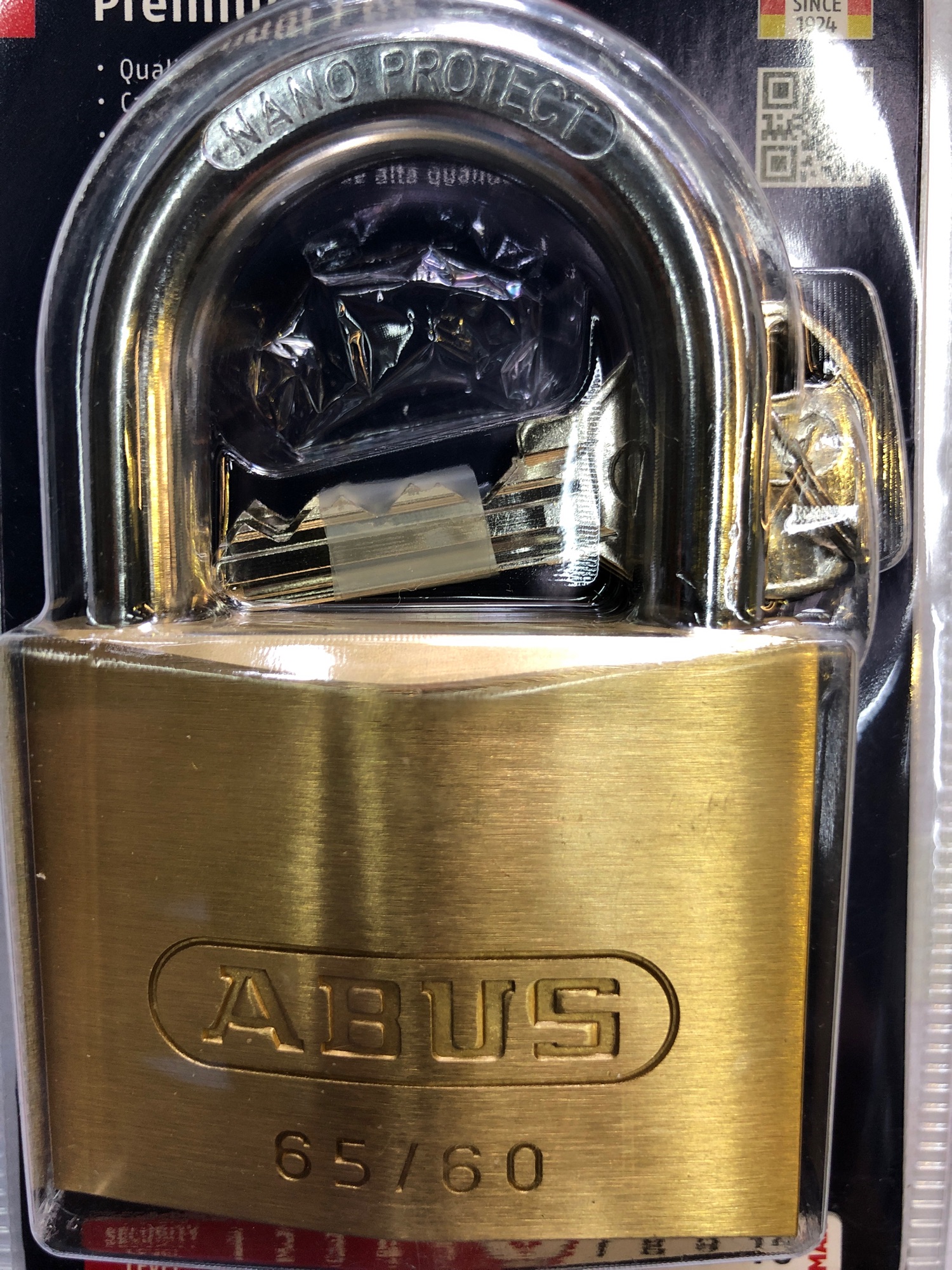 Khoá abus 65/60
