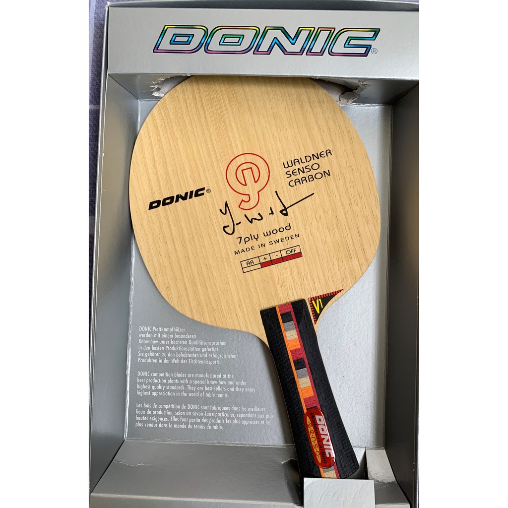 Cốt vợt bóng bàn Donic waldner senso carbon