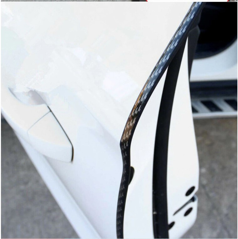 5M Nẹp viền chữ U mạ crom vân carbon