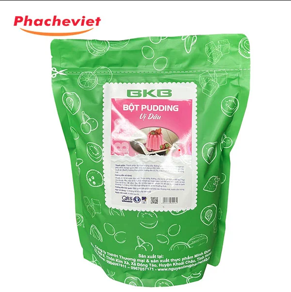 Bột Pudding BKB Đủ Vị 1kg