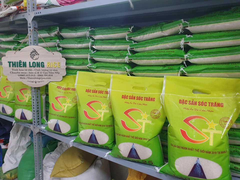 Gạo Đặc Sản Đài Thơm Túi 5 Kg Thơm Dẻo Đậm Cơm