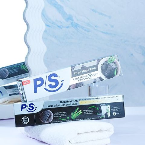 [HCM]Kem Đánh Răng PS THAN HOẠT TÍNH