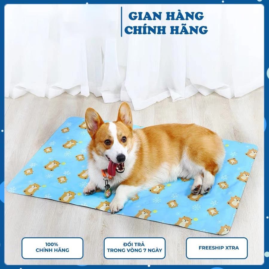Đệm Mát Gel Cho Chó Mèo - Thảm Mát Cho Thú Cưng