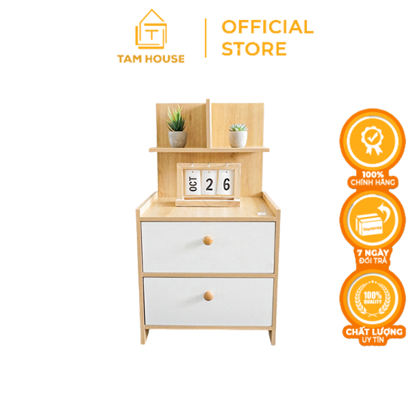 Tab đầu giường kiểu mới Tâm House K148