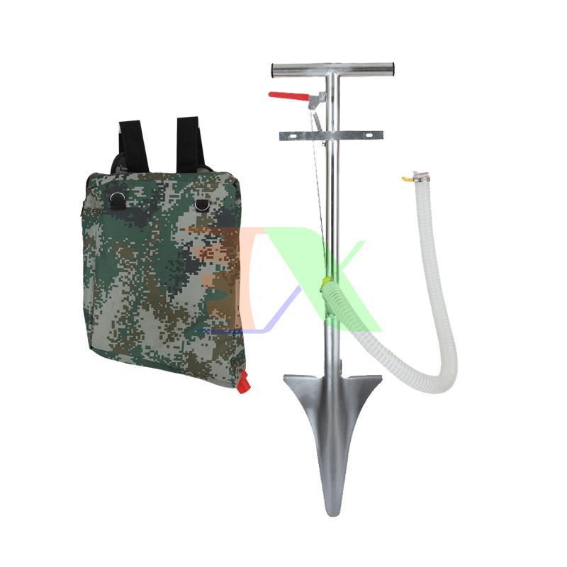 Xẻng bón phân dạng Túi TMP-03A, Dụng cụ bón phân Inox đeo lưng, Máy bón phân
