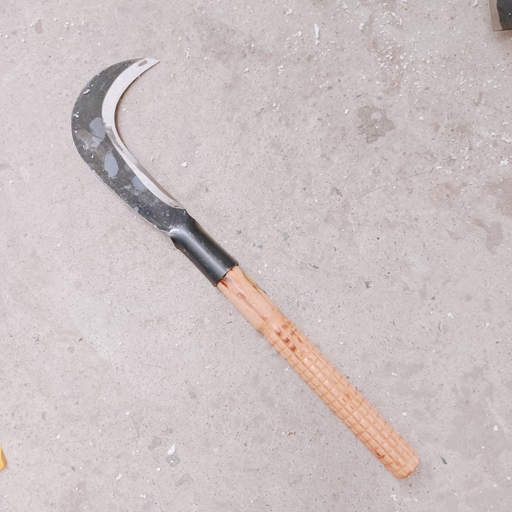 Dao phát cỏ cán gỗ đời mới bản bản lớn siêu cứng