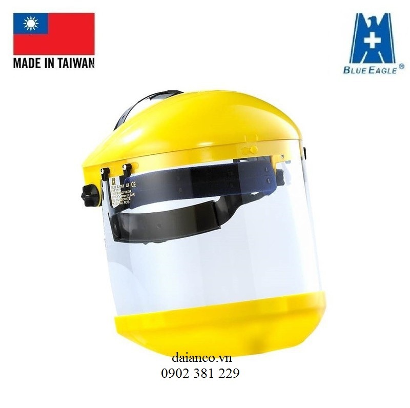 Mặt nạ toàn mặt bảo hộ mài cắt, hàn Blue Eagle Đài Loan