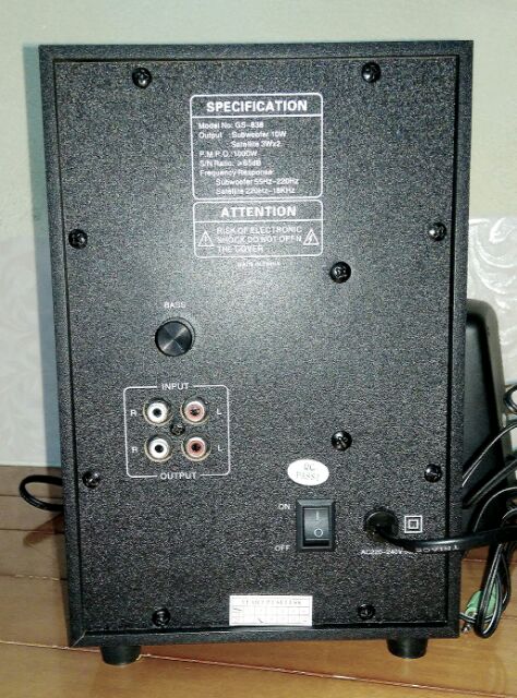 Loa EBUS 2.1 GS 838 (Kết nối AUX/SD/USB)