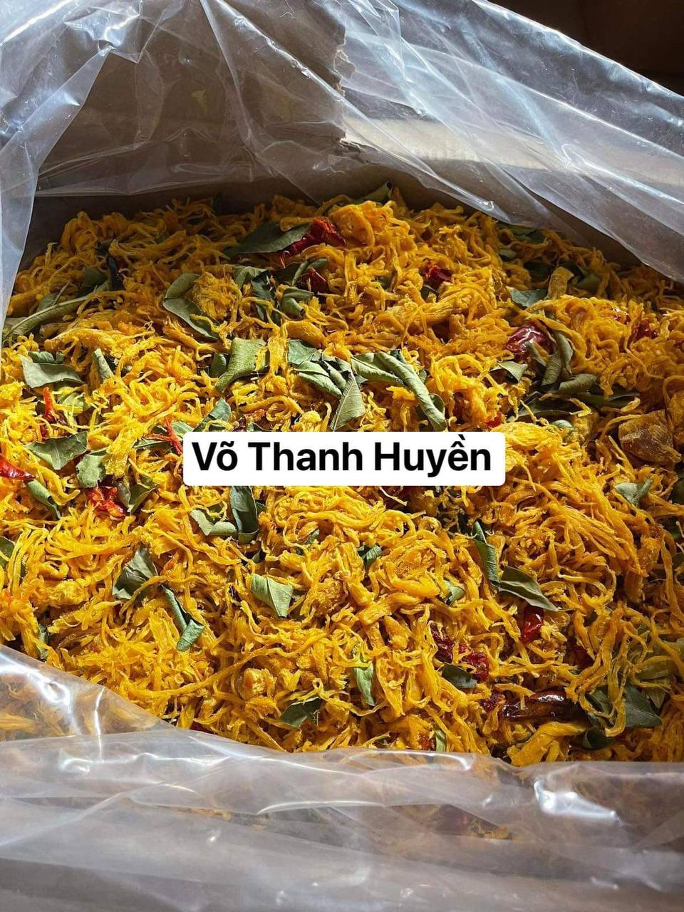KHÔ GÀ LÁ CHANH GÓI 500G