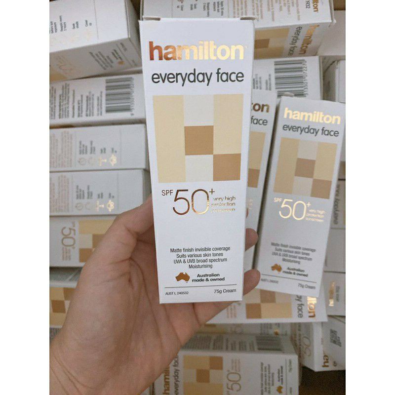Kem chống nắng Hamilton SPF 50+ nội địa Úc