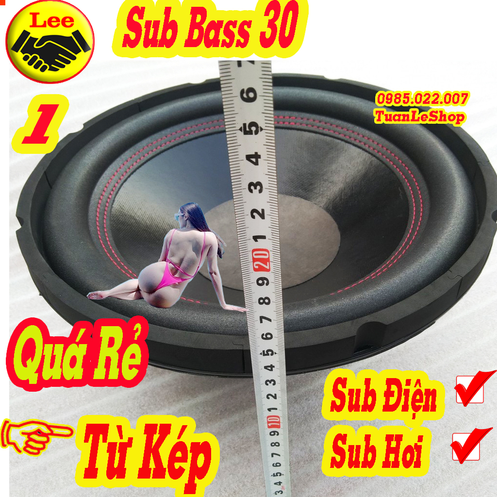 LOA SUP 3 TAC COI 50 TỪ KÉP 140 - GIÁ 1 CHIẾC- LOA SUB 30 TỪ KÉP 140