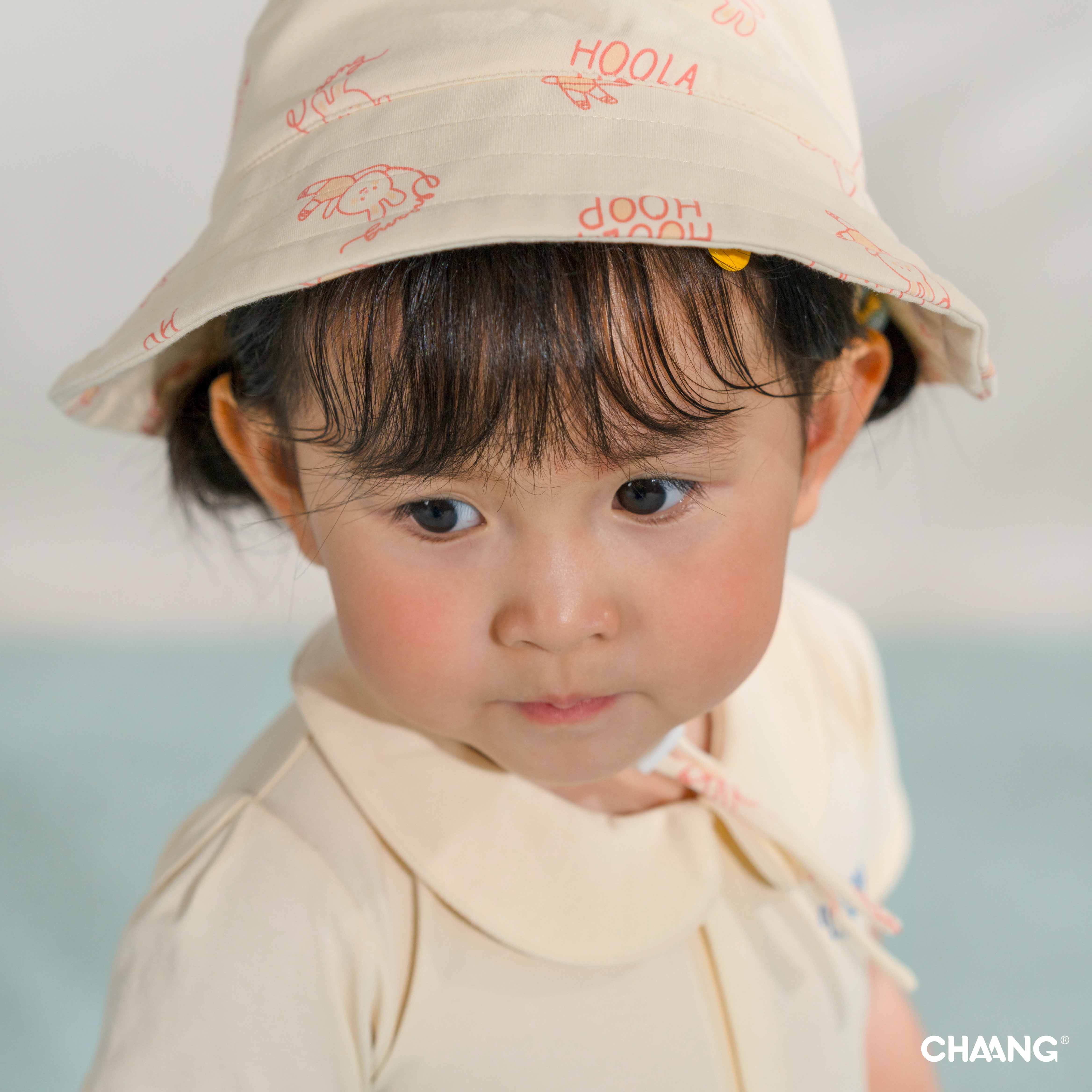 [CHAANG] Mũ vành dây rút bé gái Olympia Chaang