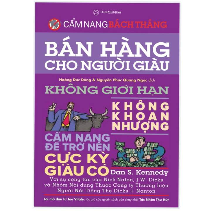 Sách – Cẩm Nang Bách Thắng , Bán Hàng Cho Người Giàu ( Không Giới Hạn , Không Khoan Nhượng…)