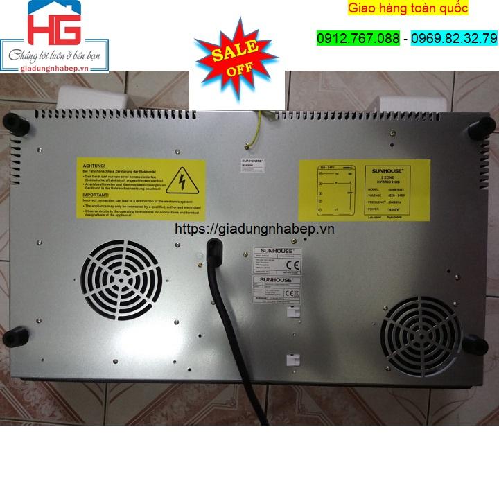 Bếp đôi từ hồng ngoại Sunhouse SHB-EI01