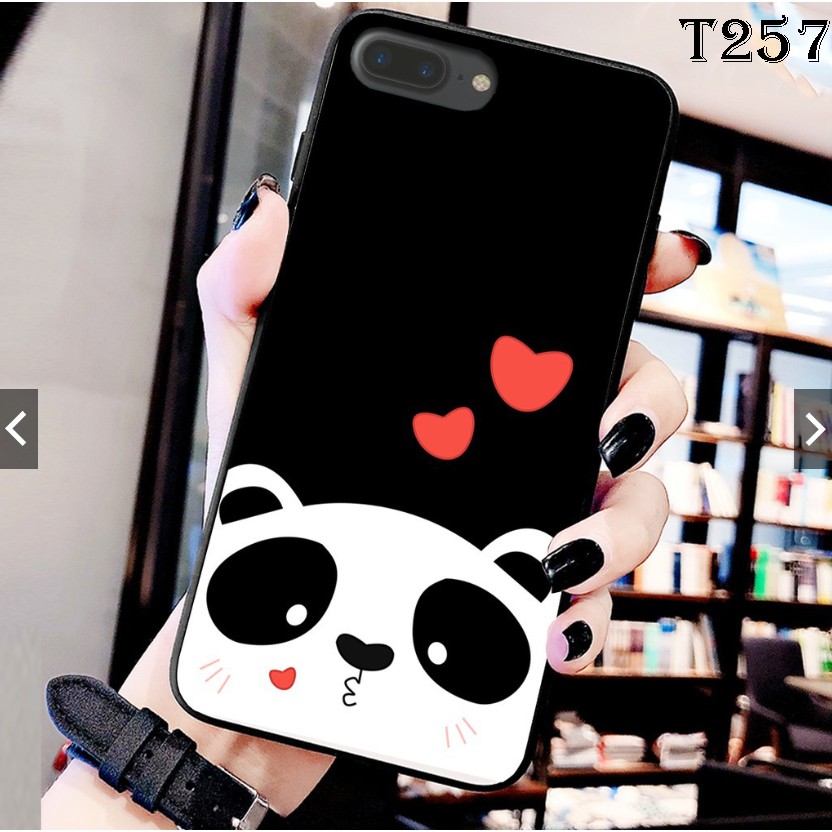 Ốp iphone - Ốp lưng gấu trúc in hình cute 5/5s/6/6s/6plus/6s plus/7/8/7plus/8plus/x/xs/xs max/11/11promax