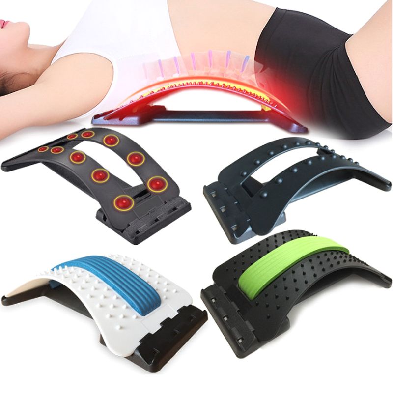 Dụng Cụ Massage Hỗ Trợ Tập Lưng Và Cột Sống- Khung Nắn Chỉnh Cột Sống Giảm Đau Lưng, Giảm Thoái Hóa Đốt Sống, Điều Trị Thoát Vị Đĩa Đệm ( có miếng cusu non chính giữa )