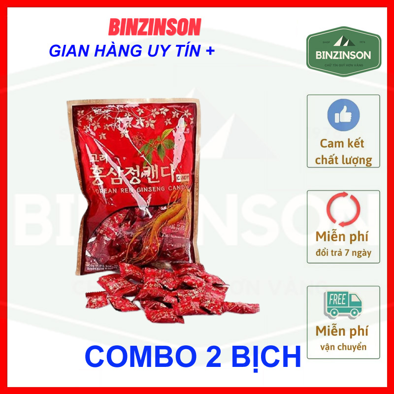 kẹo Hồng Sâm KGS 300gram Hàn Quốc - BINZINSON