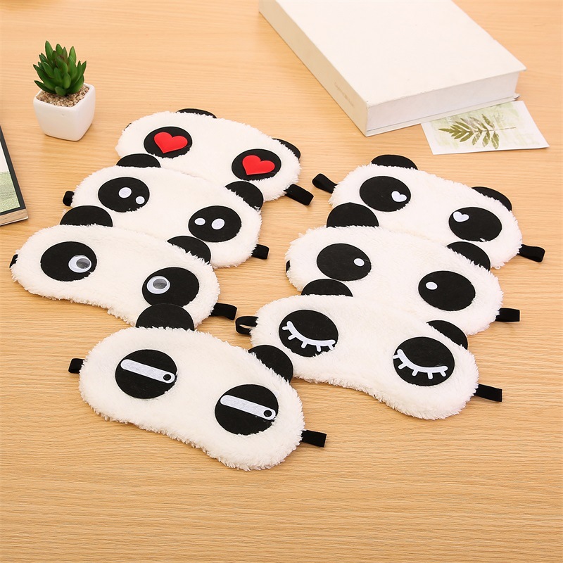 Đồ bịt mắt ngủ hình gấu panda - Miếng che mắt ngủ cute